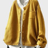 Jemný pletený kardigan