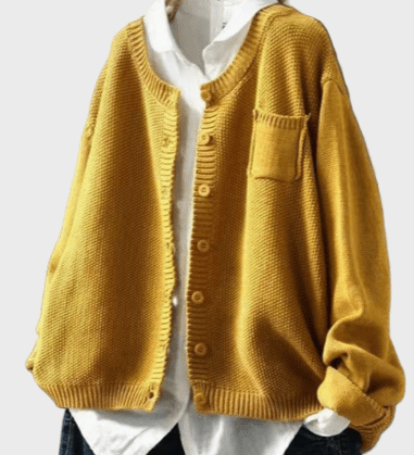 Jemný pletený kardigan