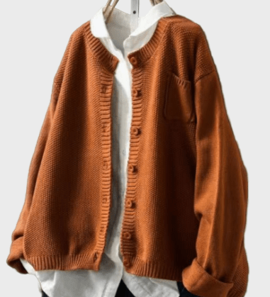 Jemný pletený kardigan