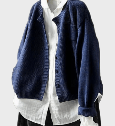 Jemný pletený kardigan