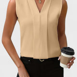 Julia - Top Mankadeton con scollatura a V