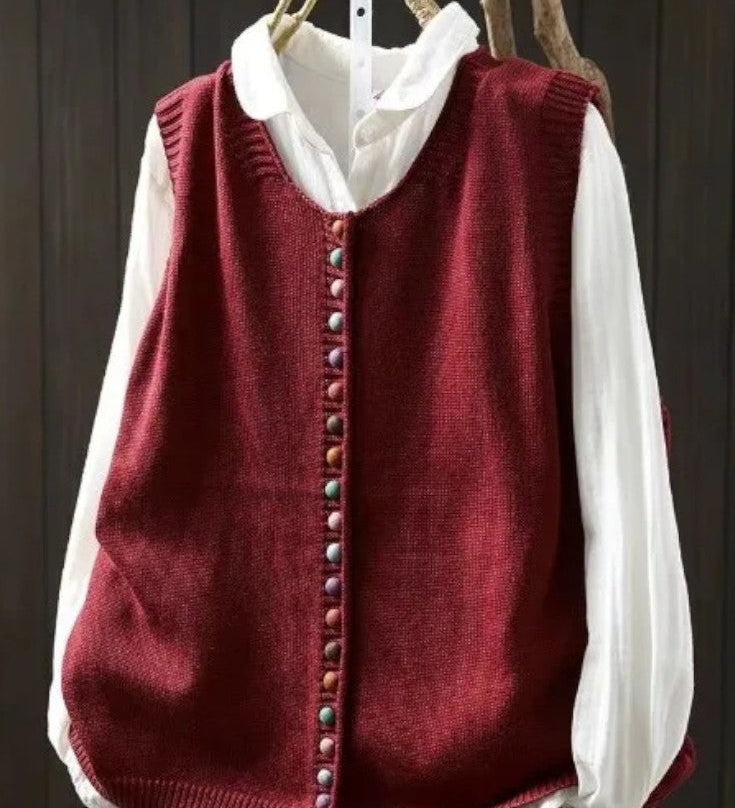 Karmen™ | Stylová Pletená Vesta