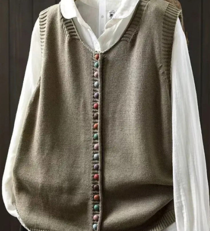 Karmen™ | Stylová Pletená Vesta
