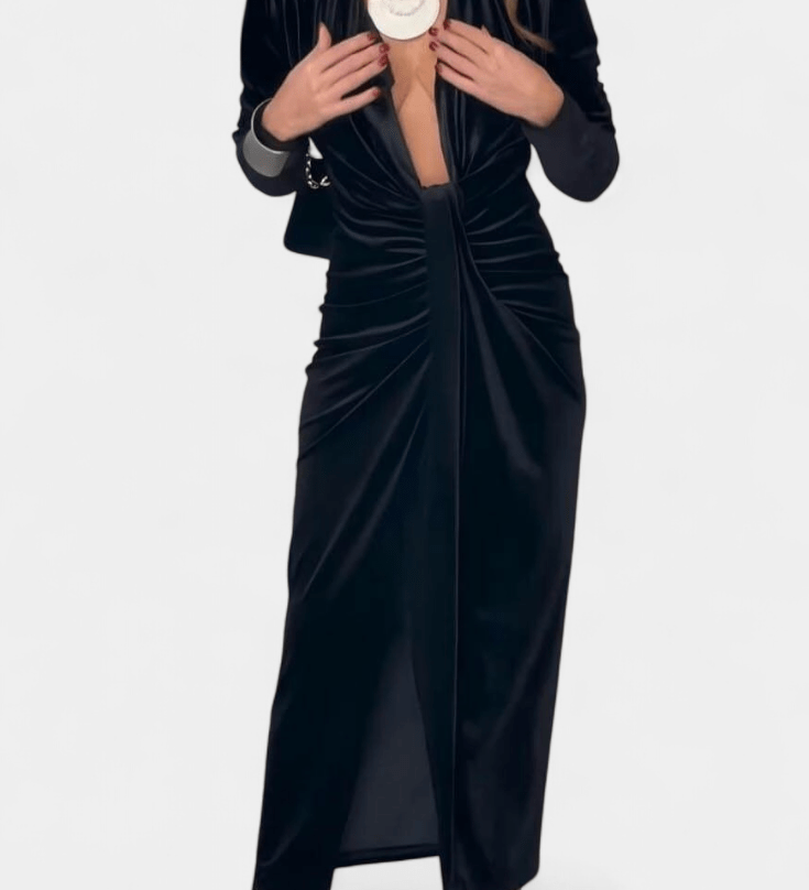 LaVerna™ | Luxusní sametové šaty