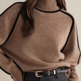 Lara™ Svetr s vysokým límcem