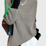 Leena™ Svetr s vysokým límcem