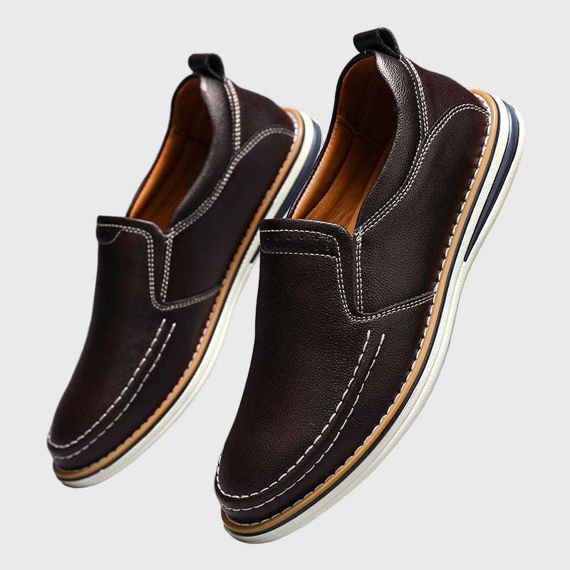 Kožené Loafery pro Muže