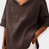 Camicia in lino morbido