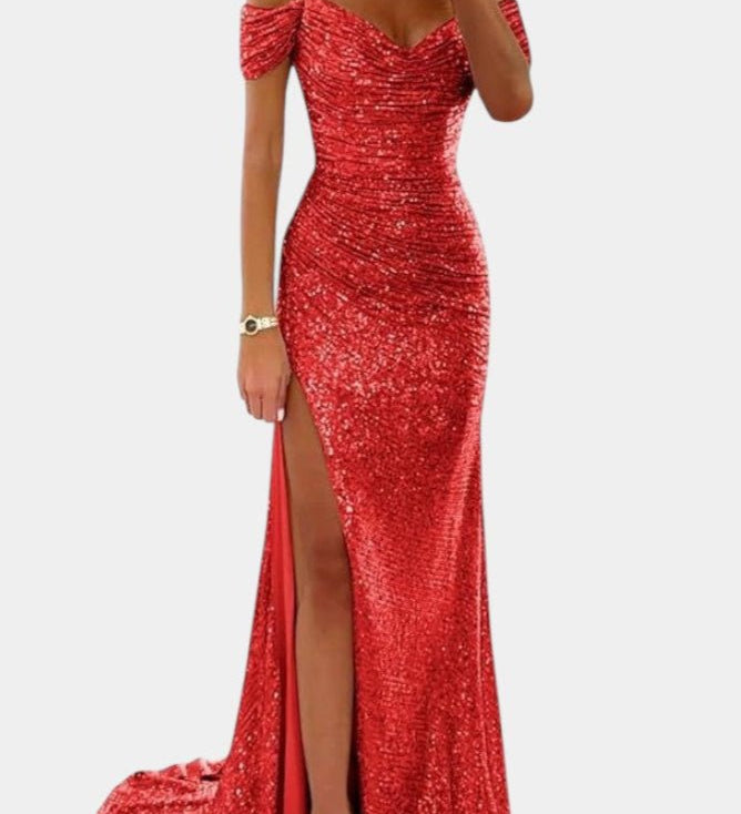 Molinas™ | Lesklé mořské panenky šaty