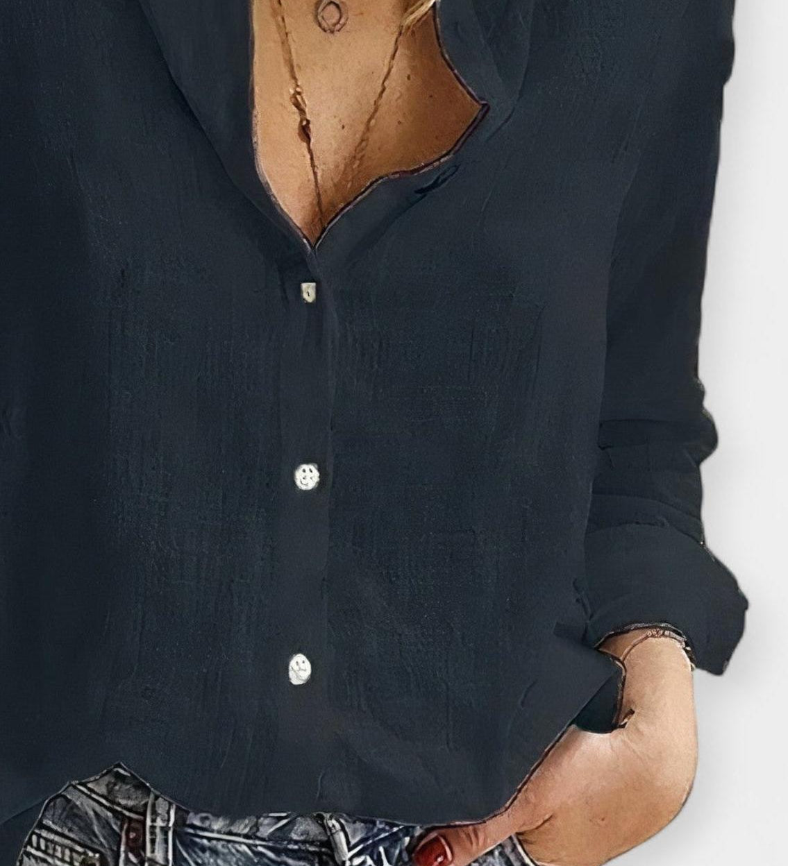 Camicia di lino piacevole