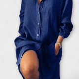 Raquel - Camicia di lino piacevole