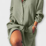 Raquel - Camicia di lino piacevole