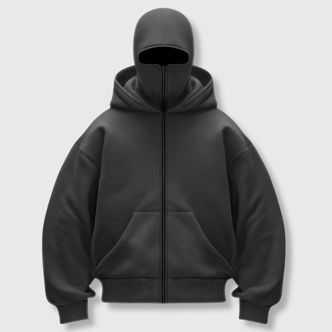 VORDELA - Mikina s kapucí na zip