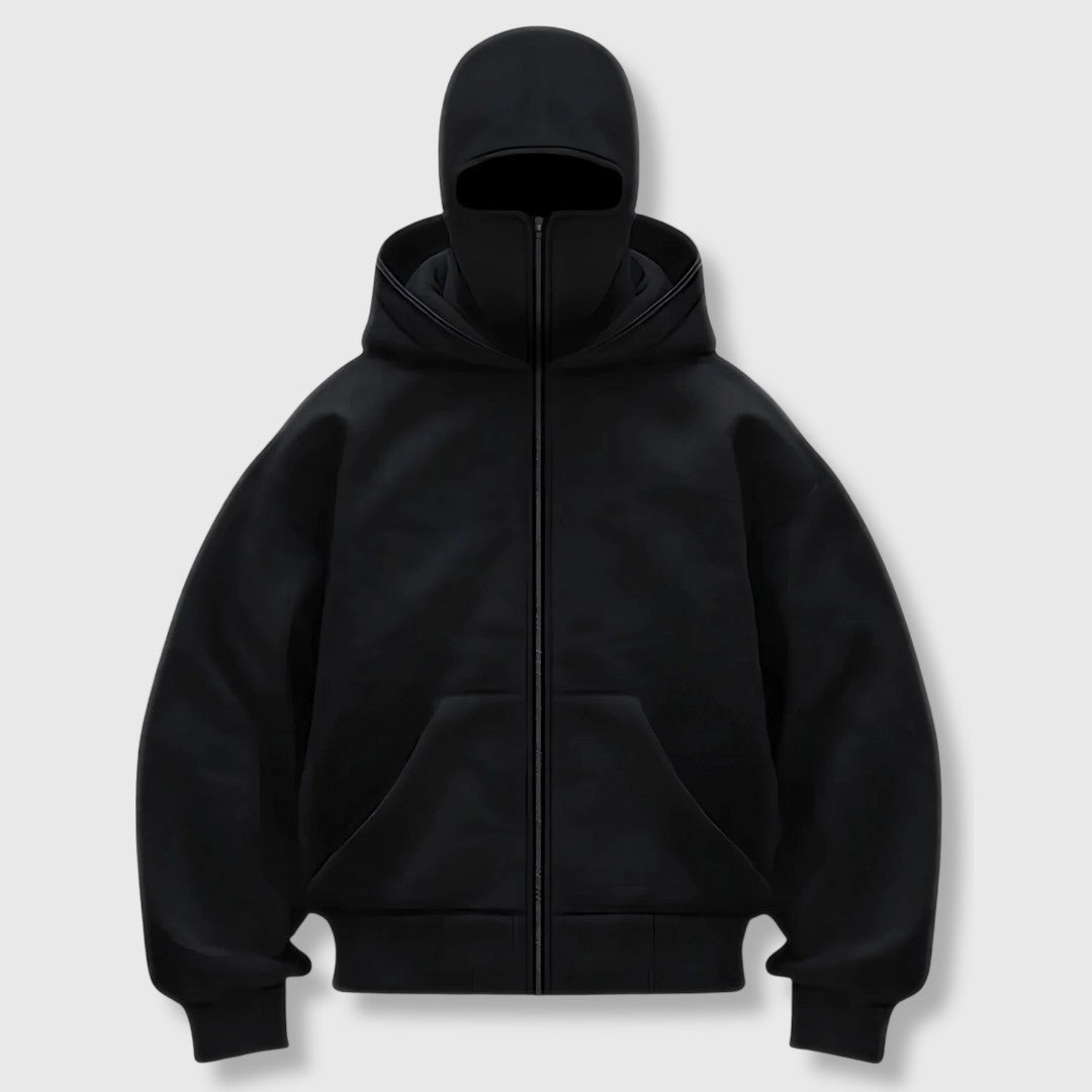 VORDELA - Mikina s kapucí na zip