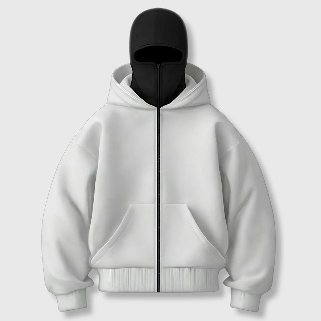 VORDELA - Mikina s kapucí na zip