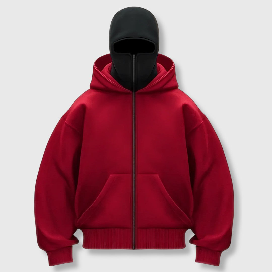 VORDELA - Mikina s kapucí na zip