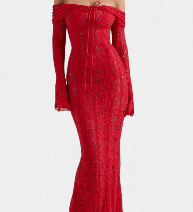 Rosalie™ | Stylové šaty s odhalenými rameny