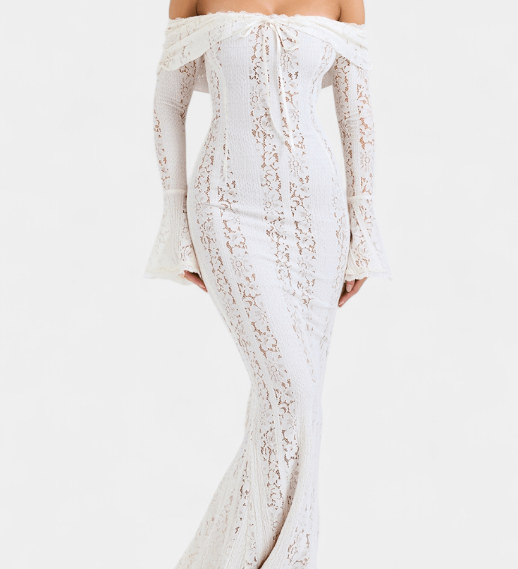 Rosalie™ | Stylové šaty s odhalenými rameny