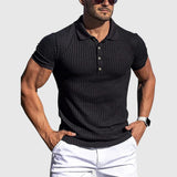 Libor | Elegantní pruhovaná polo košile