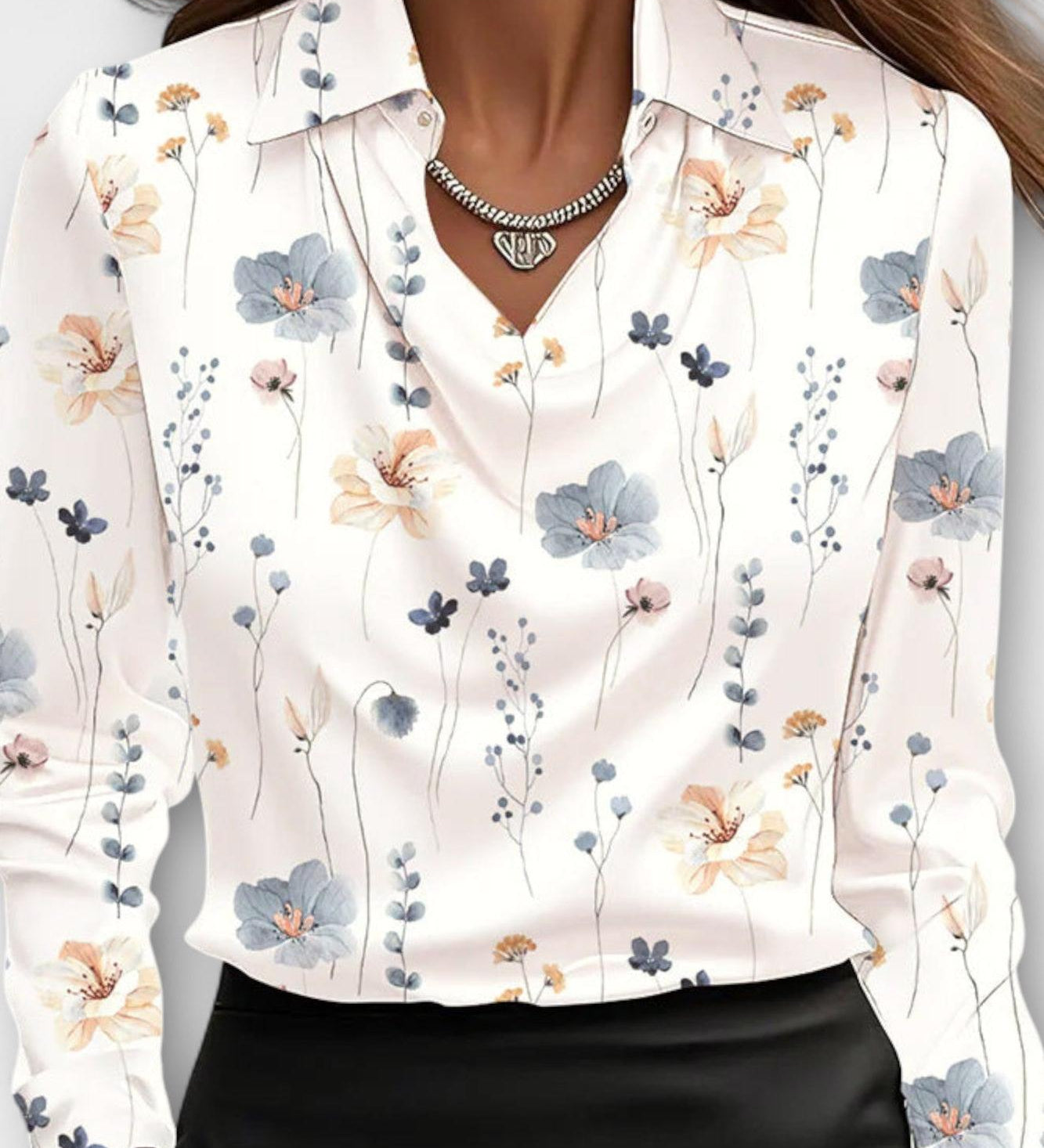 Sofia - Blusa lucida