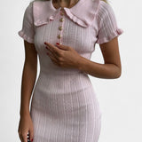 Tanja | Pletené šaty