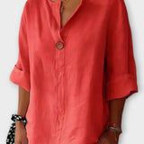 Camicia da Allenamento con Collo a V