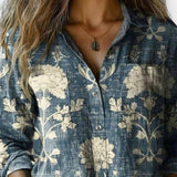 Camicia vintage con motivo