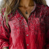 Camicia vintage con motivo