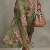 Lucie - Elegantní Květinové Šaty