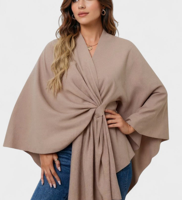 Yvette | Elegantní Draperet Pončo