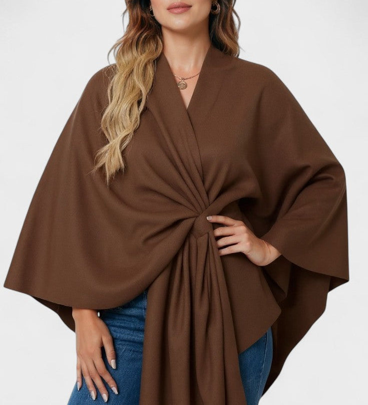 Yvette | Elegantní Draperet Pončo