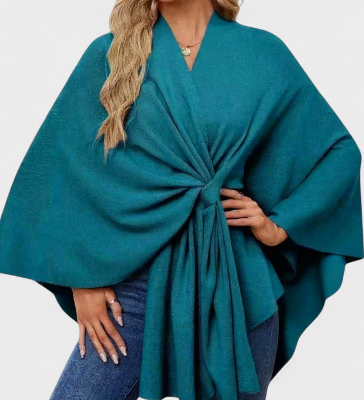 Yvette | Elegantní Draperet Pončo
