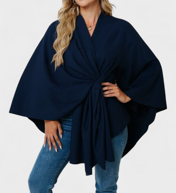 Yvette | Elegantní Draperet Pončo