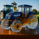 Klasický karafa na whisky ve tvaru traktoru New Holland T7