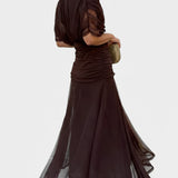 Karolína™ | Květinové Dlouhé Šaty s Výstřihem do V