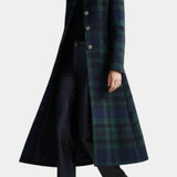 Andrea | Nadčasový elegantní kabát s kostkovaným vzorem