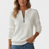 Nela™ | Svetr na zip pro ženy